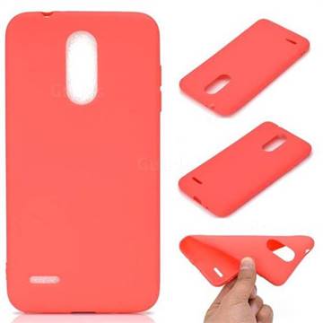 Candy Soft TPU Back Cover for LG K10 (2018) - Red