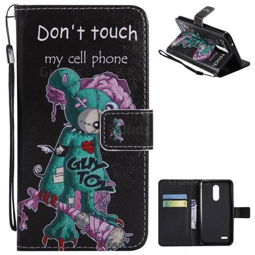 One Eye Mice PU Leather Wallet Case for LG K10 (2018)