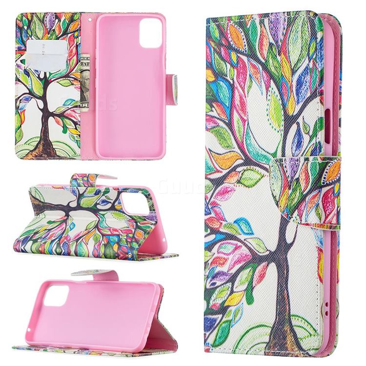 The Tree of Life Leather Wallet Case for LG K42