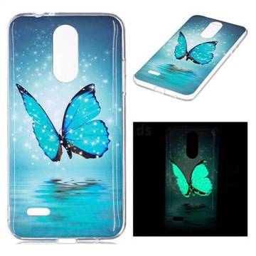 Butterfly Noctilucent Soft TPU Back Cover for LG K4 (2017) M160 Phoenix3 Fortune