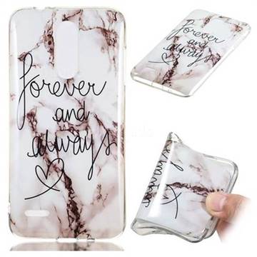 Forever Soft TPU Marble Pattern Phone Case for LG K8 (2018)