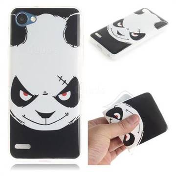 Angry Bear IMD Soft TPU Cell Phone Back Cover for LG Q6 (LG G6 Mini)
