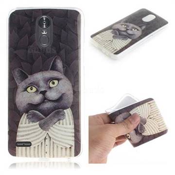 Cat Embrace IMD Soft TPU Cell Phone Back Cover for LG Stylus 3 Stylo3 K10 Pro LS777 M400DK