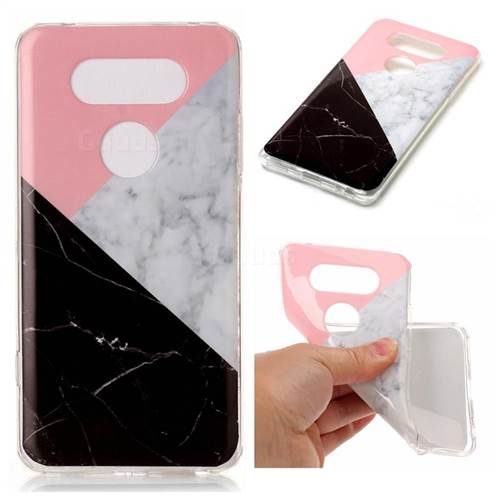 Tricolor Soft TPU Marble Pattern Case for LG V20