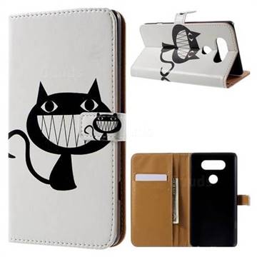 Proud Cat Leather Wallet Case for LG V20