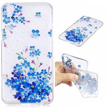 Star Flower Super Clear Soft TPU Back Cover for LG X Power LS755 K220DS K220 US610 K450