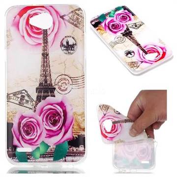 Rose Tower Soft TPU Back Cover for LG X Power2