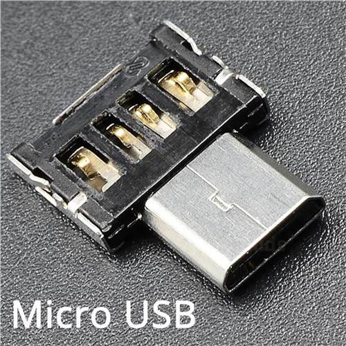Ultra Mini Micro USB OTG Adapter Micro USB Male to USB-A Female Adapter