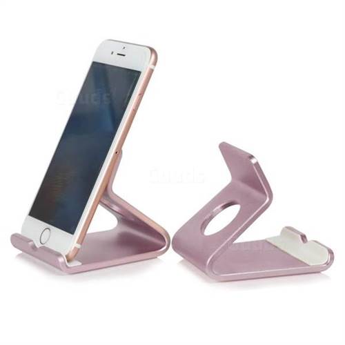 Universal Aviation Aluminum Alloy Mobile Phone Holder Pink Holder