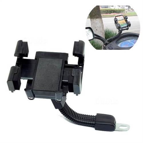 Universal 360 Degree Rotation Motorcycle Phone Mount Holder for Mobile Phone PDA GPS MP4