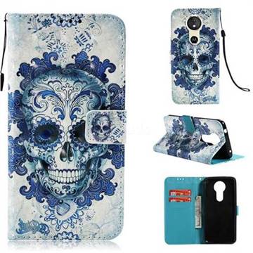 Cloud Kito 3D Painted Leather Wallet Case for Motorola Moto E5