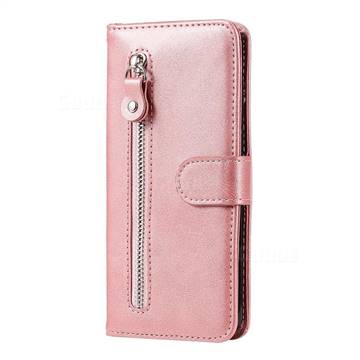 Retro Luxury Zipper Leather Phone Wallet Case for Motorola Moto G8 ...