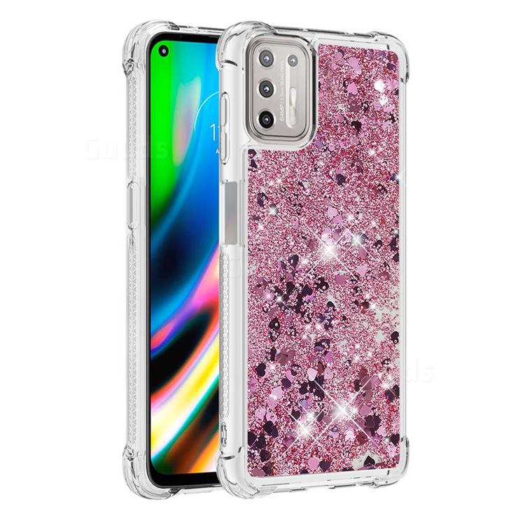 Dynamic Liquid Glitter Sand Quicksand Star TPU Case for Motorola