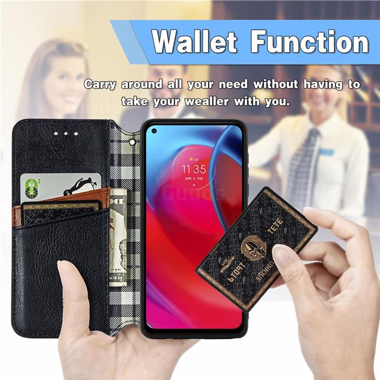 Ultra Slim Fashion Business Card Magnetic Automatic Suction Leather ...