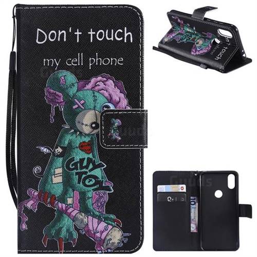 One Eye Mice PU Leather Wallet Case for Motorola One (P30 Play)