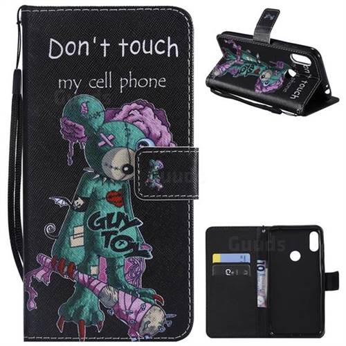 One Eye Mice PU Leather Wallet Case for Motorola One Power (P30 Note)
