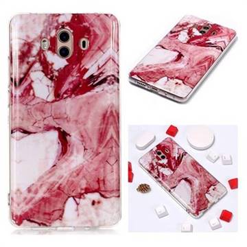 Pork Belly Soft TPU Marble Pattern Phone Case for Huawei Mate 10 (5.9 inch, front Fingerprint)