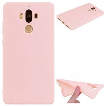 Candy Soft TPU Back Cover for Huawei Mate9 Mate 9 - Pink