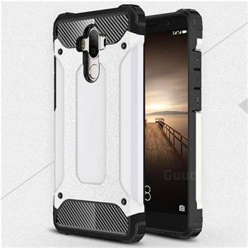 King Kong Armor Premium Shockproof Dual Layer Rugged Hard Cover for Huawei Mate9 Mate 9 - White