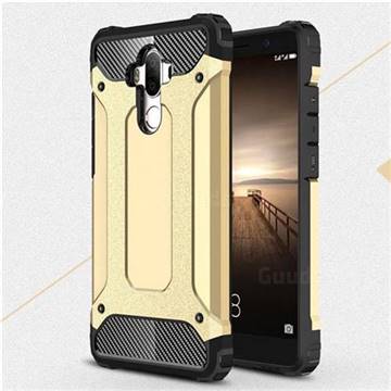 King Kong Armor Premium Shockproof Dual Layer Rugged Hard Cover for Huawei Mate9 Mate 9 - Champagne Gold