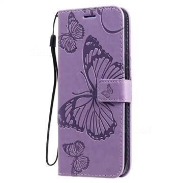 Embossing 3D Butterfly Leather Wallet Case for Xiaomi Mi 10 / Mi 10 Pro ...