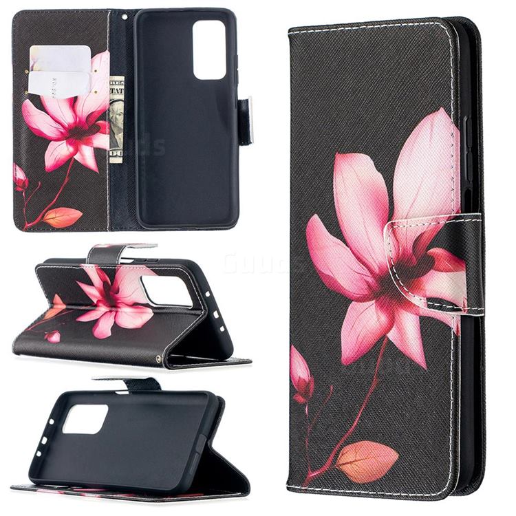 Lotus Flower Leather Wallet Case for Xiaomi Mi 10T / 10T Pro 5G