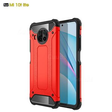 King Kong Armor Premium Shockproof Dual Layer Rugged Hard Cover for Xiaomi Mi 10T Lite 5G - Big Red