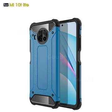 King Kong Armor Premium Shockproof Dual Layer Rugged Hard Cover for Xiaomi Mi 10T Lite 5G - Sky Blue