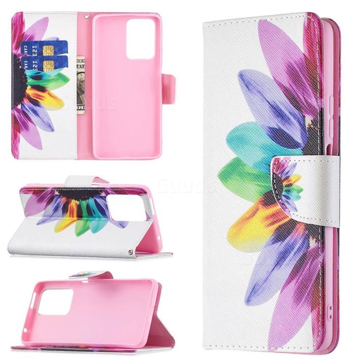 Seven-color Flowers Leather Wallet Case for Xiaomi Mi 11T / 11T Pro