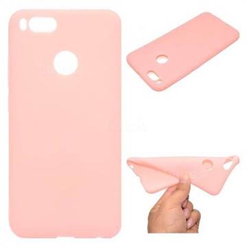 Candy Soft TPU Back Cover for Xiaomi Mi A1 / Mi 5X - Pink