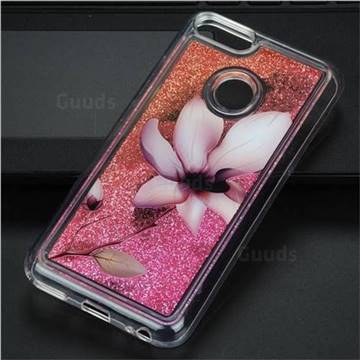 Lotus Glassy Glitter Quicksand Dynamic Liquid Soft Phone Case for Xiaomi Mi A1 / Mi 5X