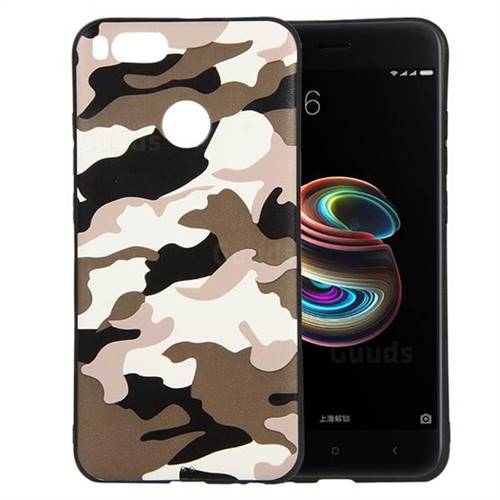 Xiaomi A1 Mi A1 Back Case Camouflage Soft TPU Back Cover For