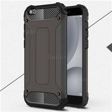 King Kong Armor Premium Shockproof Dual Layer Rugged Hard Cover for Xiaomi Mi 5c - Bronze