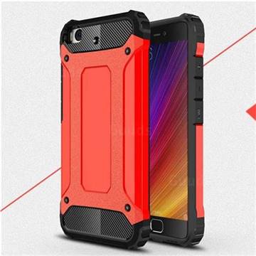 King Kong Armor Premium Shockproof Dual Layer Rugged Hard Cover for Xiaomi Mi 5s - Big Red