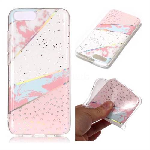 Matching Color Marble Pattern Bright Color Laser Soft TPU Case for Xiaomi Mi 6 Mi6