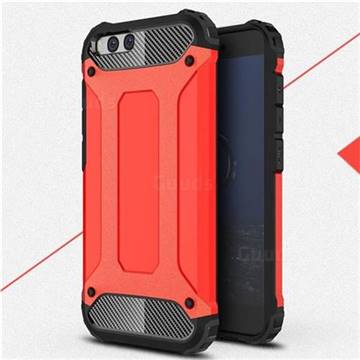 King Kong Armor Premium Shockproof Dual Layer Rugged Hard Cover for Xiaomi Mi 6 Mi6 - Big Red