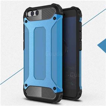 King Kong Armor Premium Shockproof Dual Layer Rugged Hard Cover for Xiaomi Mi 6 Mi6 - Sky Blue