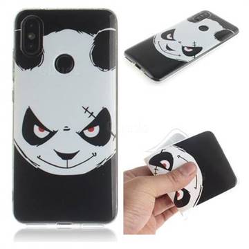 Angry Bear IMD Soft TPU Cell Phone Back Cover for Xiaomi Mi A2 (Mi 6X)