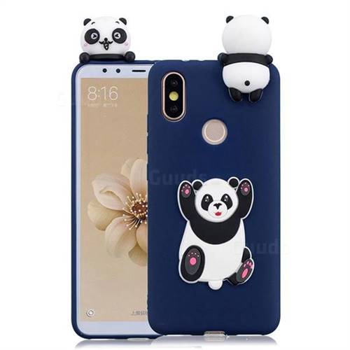 Giant Panda Soft 3D Climbing Doll Soft Case for Xiaomi Mi A2 (Mi 6X)