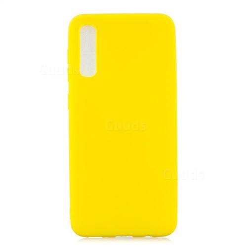 Candy Soft Silicone Protective Phone Case for Xiaomi Mi 9 - Yellow