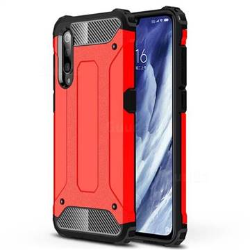 King Kong Armor Premium Shockproof Dual Layer Rugged Hard Cover for Xiaomi Mi 9 Pro - Big Red