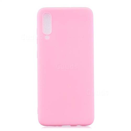 Candy Soft Silicone Protective Phone Case for Xiaomi Mi 9 Pro - Dark Pink