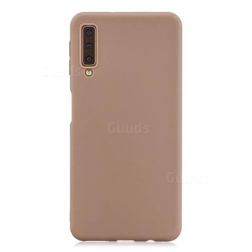 Candy Soft Silicone Phone Case for Xiaomi Mi 9 Pro - Coffee