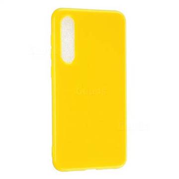 2mm Candy Soft Silicone Phone Case Cover for Xiaomi Mi 9 SE - Yellow