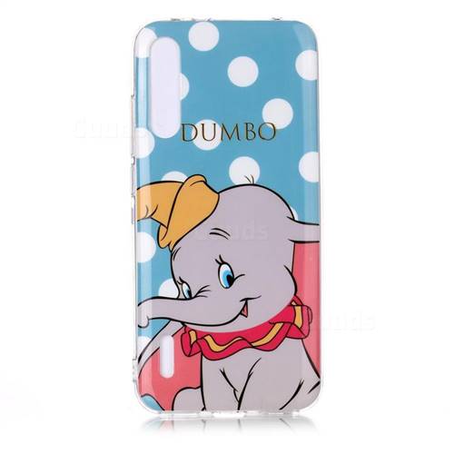 Dumbo Elephant Soft TPU Cell Phone Back Cover for Xiaomi Mi A3