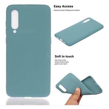 Soft Matte Silicone Phone Cover for Xiaomi Mi CC9 (Mi CC9mt Meitu Edition) - Lake Blue