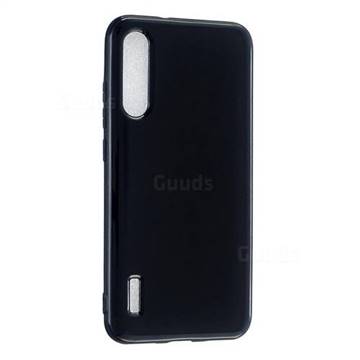 2mm Candy Soft Silicone Phone Case Cover for Xiaomi Mi CC9 (Mi CC9mt Meitu Edition) - Black
