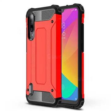 King Kong Armor Premium Shockproof Dual Layer Rugged Hard Cover for Xiaomi Mi CC9e - Big Red