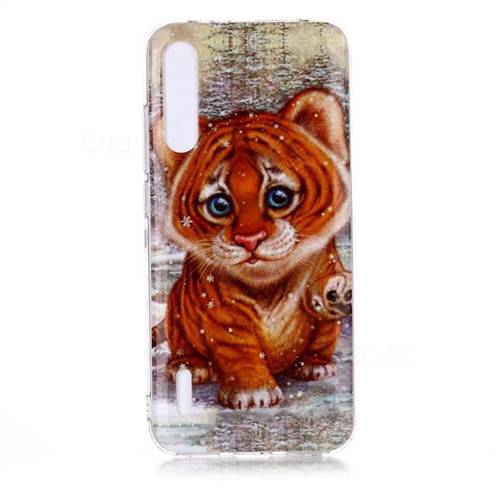 Cute Tiger Baby Soft TPU Cell Phone Back Cover for Xiaomi Mi CC9e