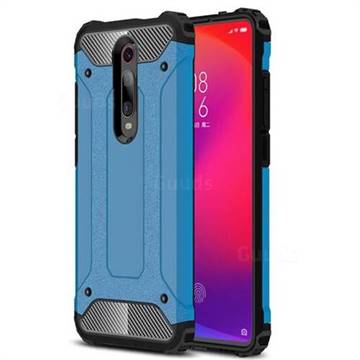 King Kong Armor Premium Shockproof Dual Layer Rugged Hard Cover for Xiaomi Redmi K20 / K20 Pro - Sky Blue
